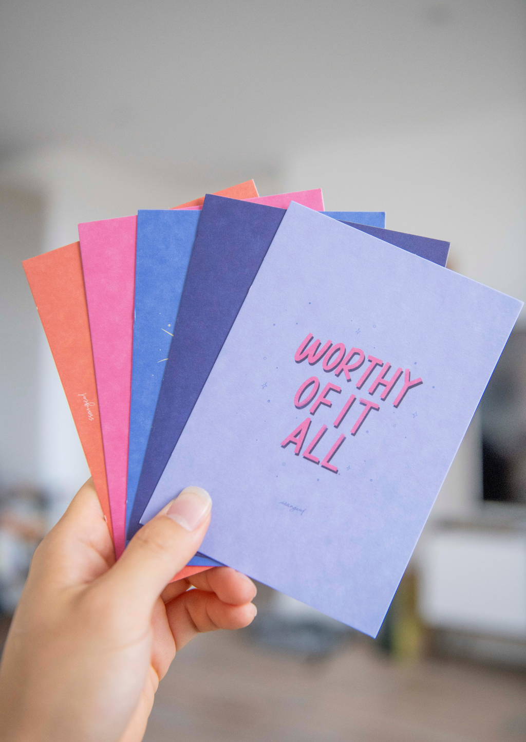 Handmade Scripture Calligraphy Postcards