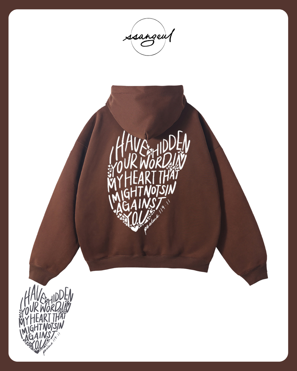 Psalm 119:9 - Oversized Hoodies