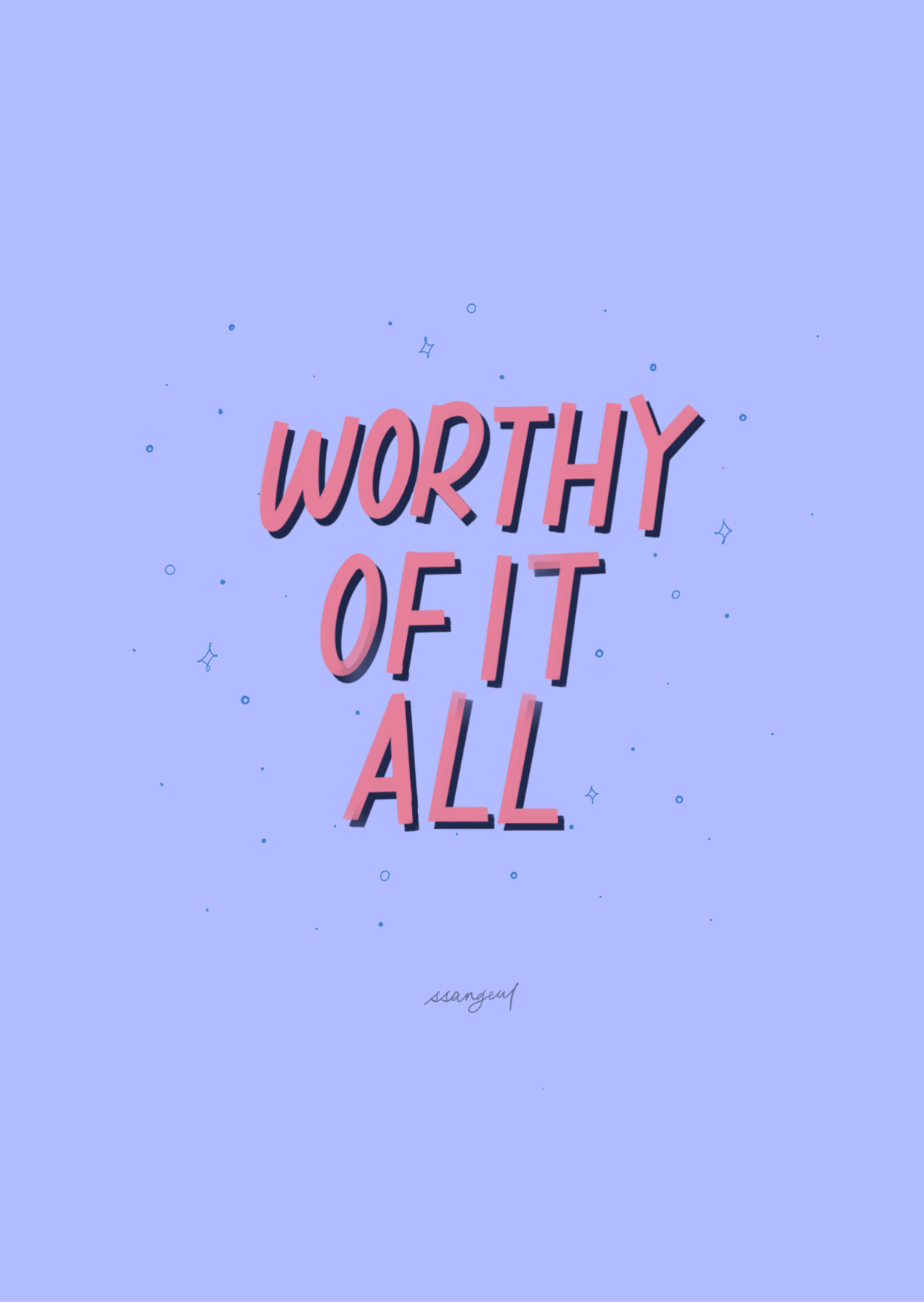 Handmade Scripture Calligraphy Postcards