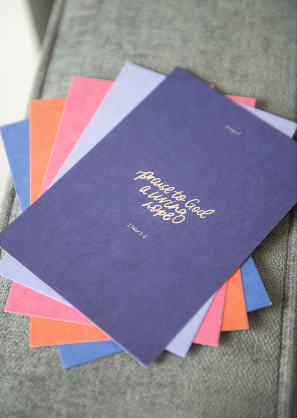 Handmade Scripture Calligraphy Postcards