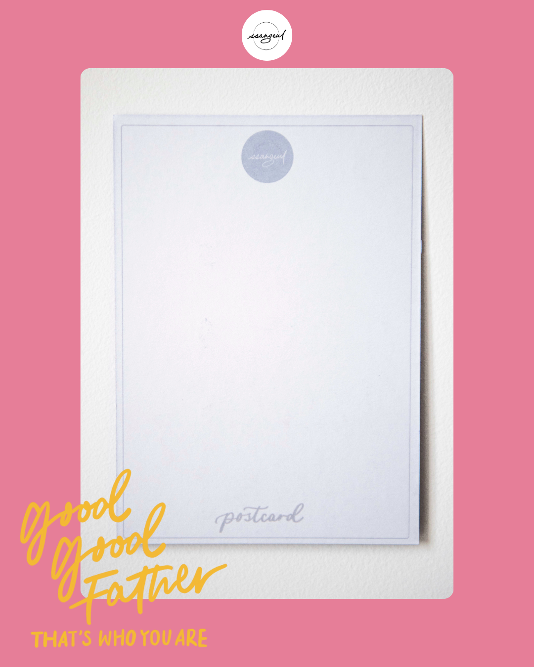 Handmade Scripture Calligraphy Postcards