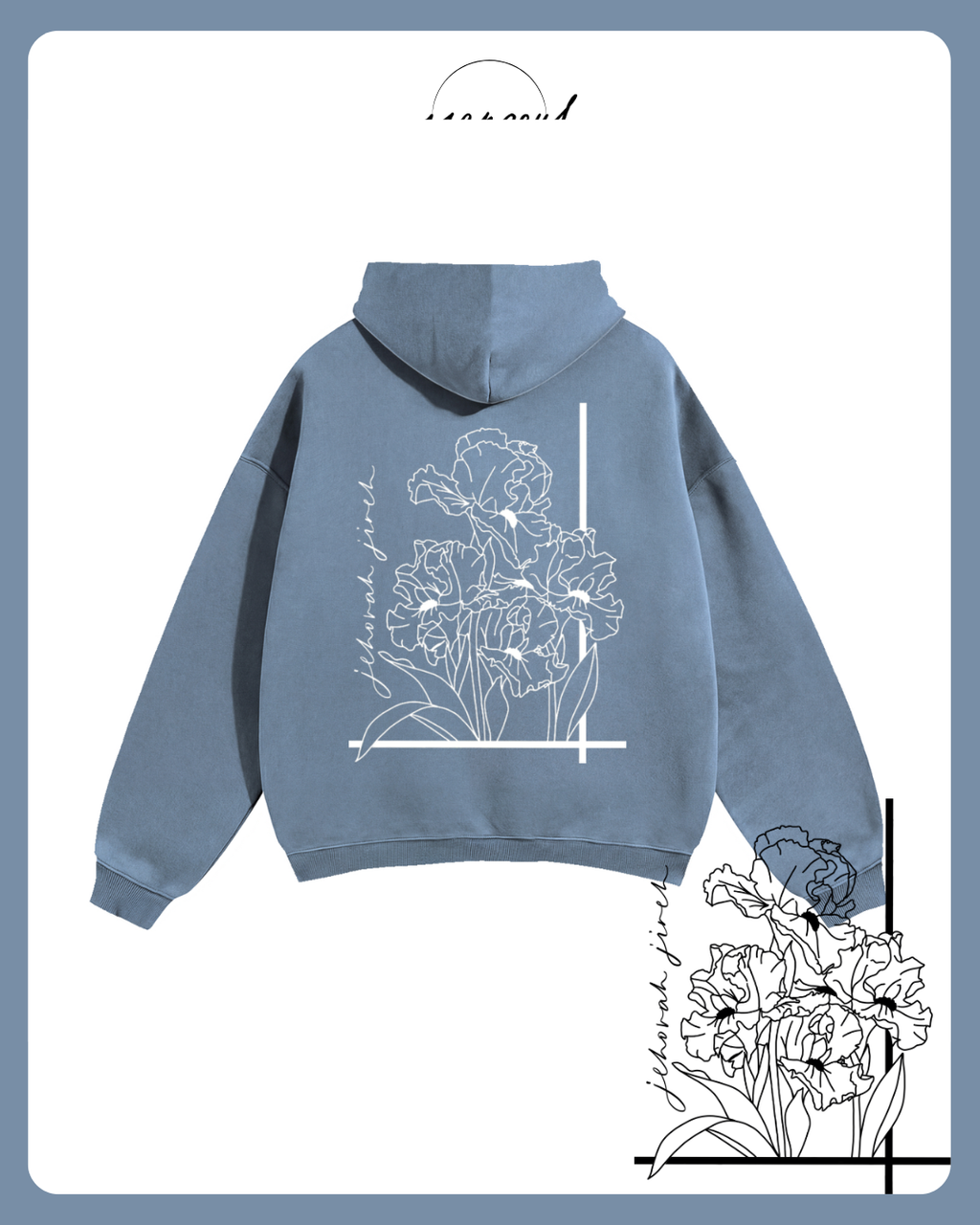 Jehova Jireh Oversize Fleeced Hoodie