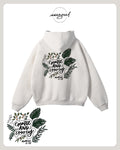 Gentle & Lowly | Matthew 11:29 (White & Greys) - Oversized Hoodies